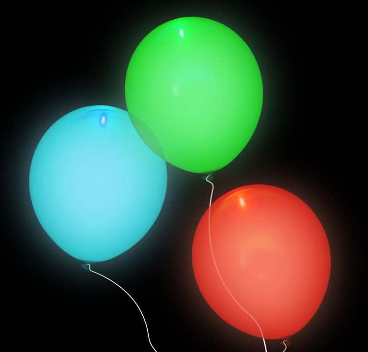 Led ışıklı balon