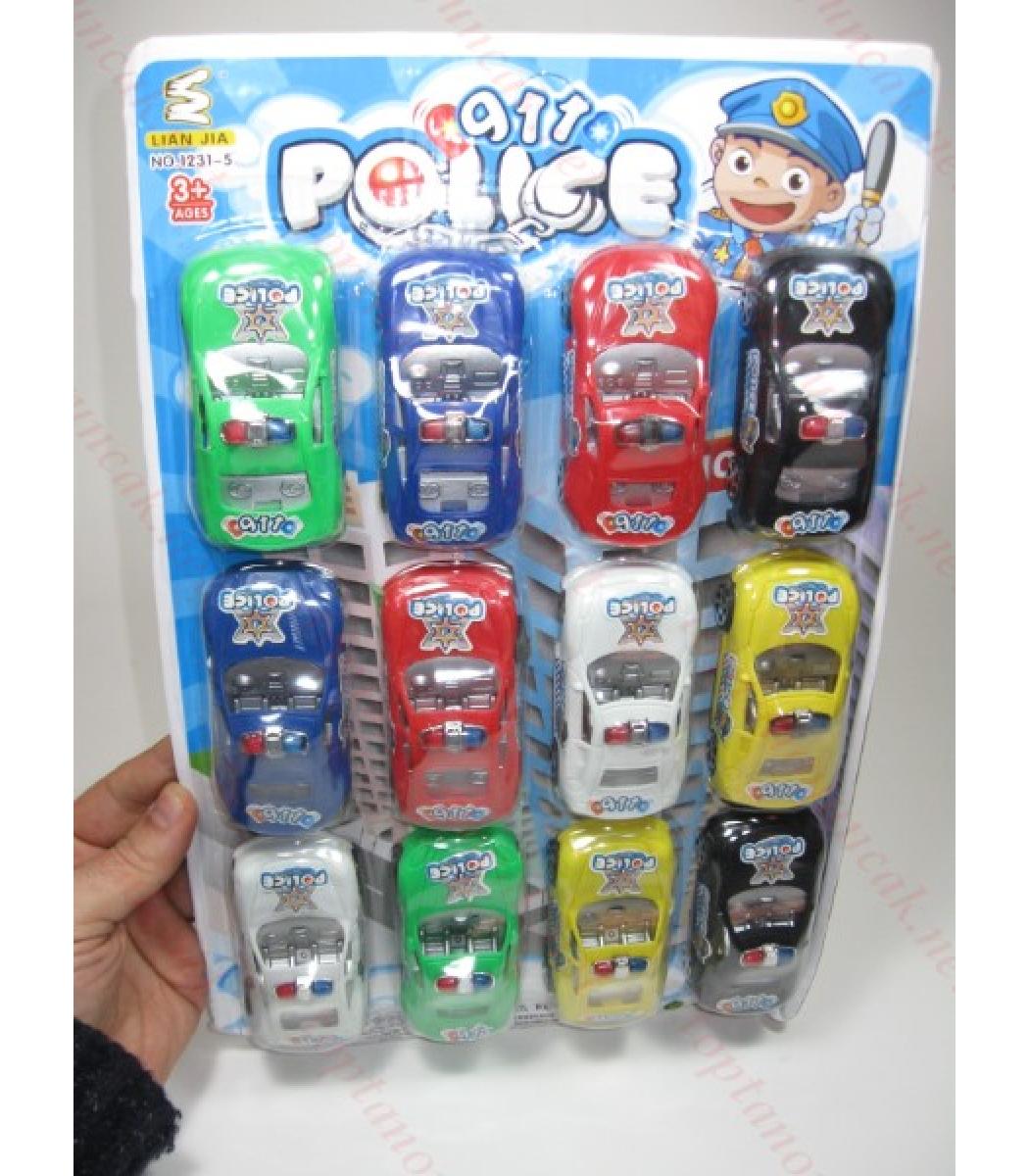 Toptan Oyuncak Araba Seti 12 Li