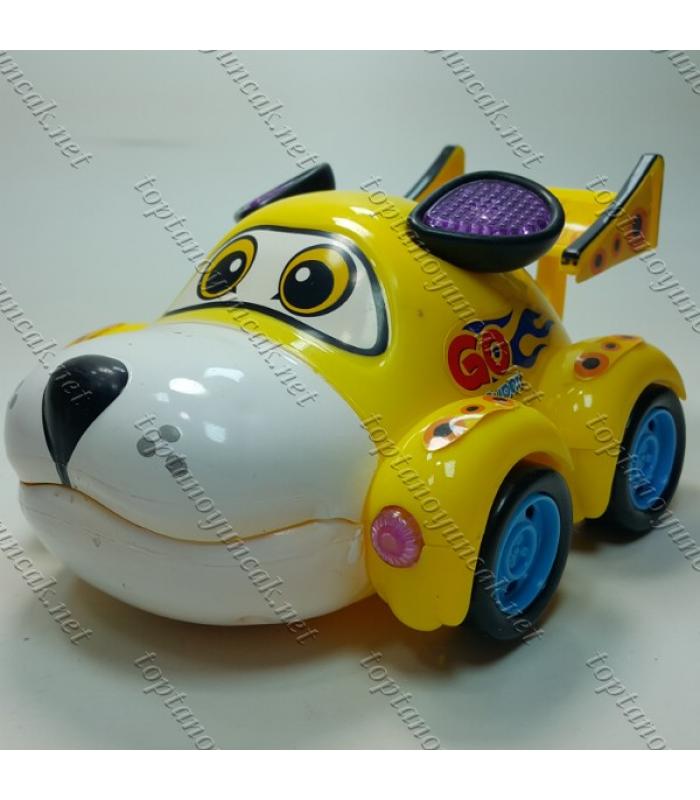 Toptan ışıklı oyuncak araba, köpek, müzikli