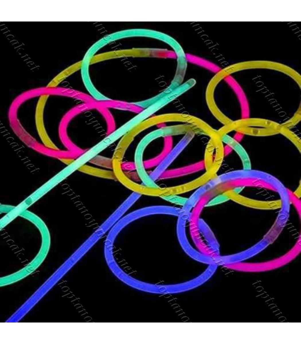 Toptan Glow Stick Fosforlu Kirilan Cubuk 100 Adet