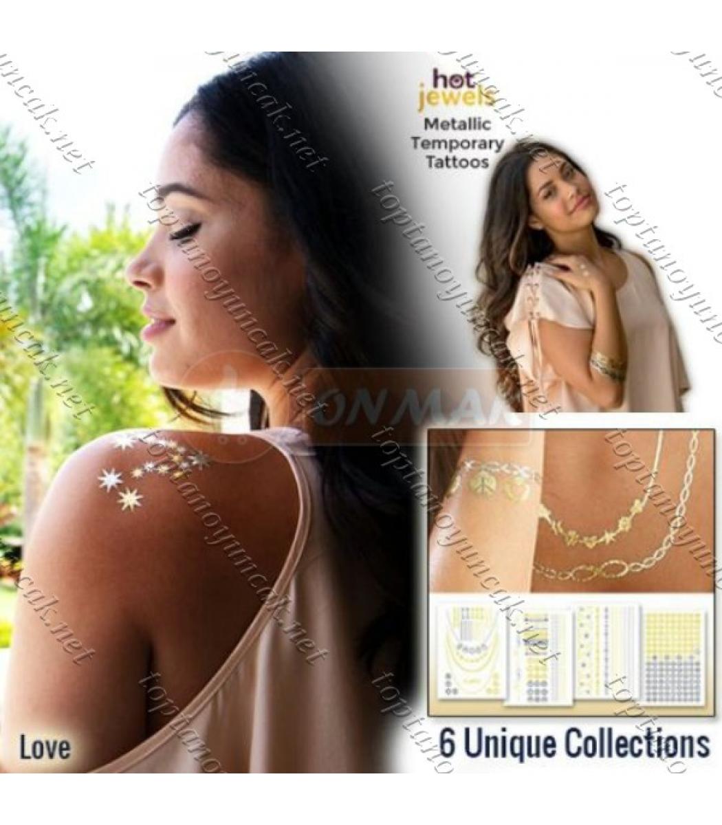 Toptan Hot Jewels Gecici Dovme