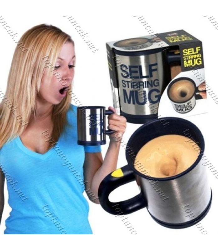 Toptan Karıştırıcı Özellikli Mikser Kupa Bardak Self Stirring Mug