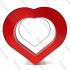 Toptan Heart Shaped Manyetik Uçan Kalp Fotoğraf Çerçevesi