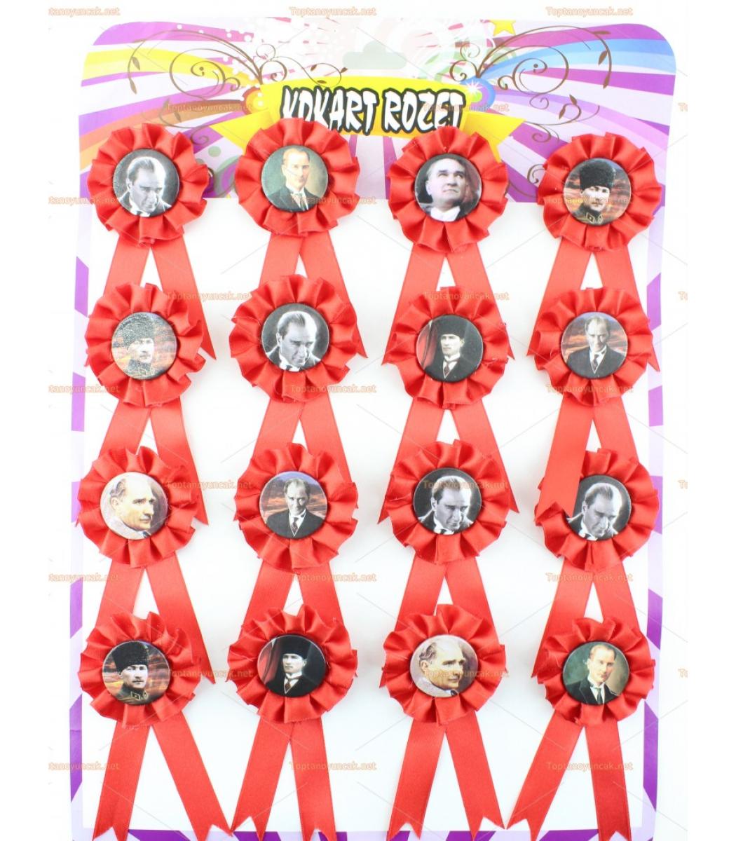 Toptan Kokart Rozet Ataturk