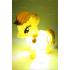 Toptan silikon lamba renk değişen pony at oyuncak