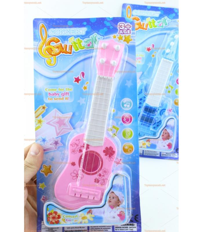Toptan ucuz oyuncak gitar pembe