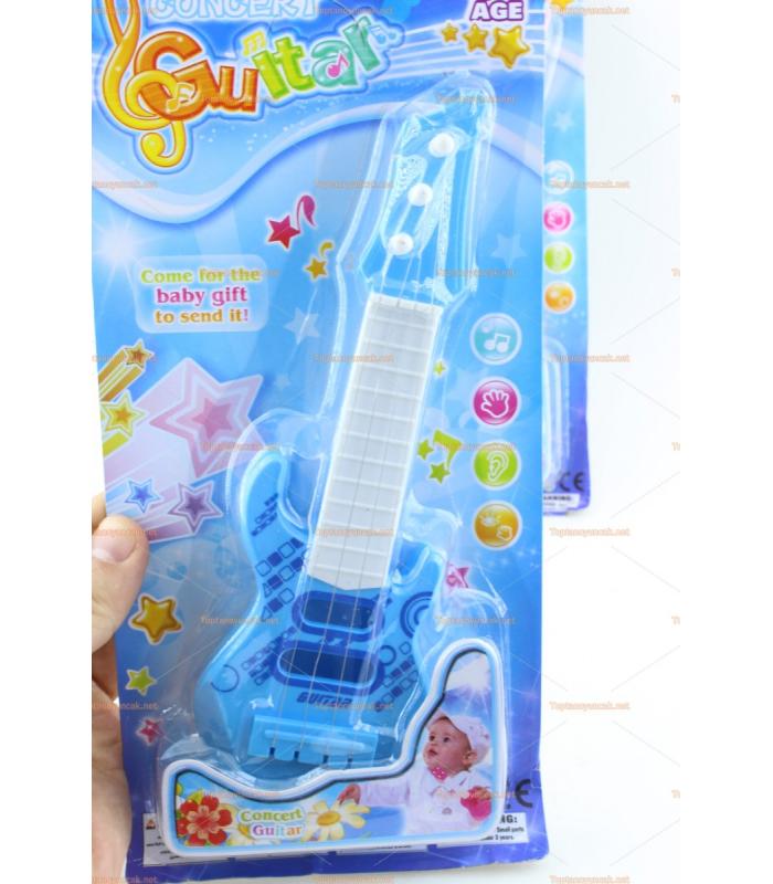Ucuz toptan oyuncak gitar mavi