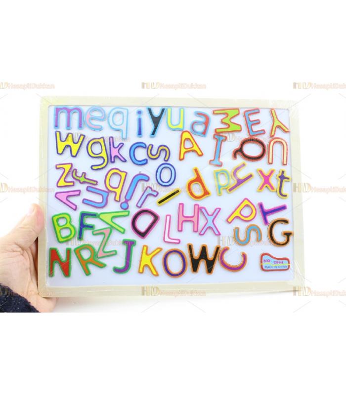 Toptan eğitici oyuncak magnet alfabe yazı tahtası ucuz fiyatlar