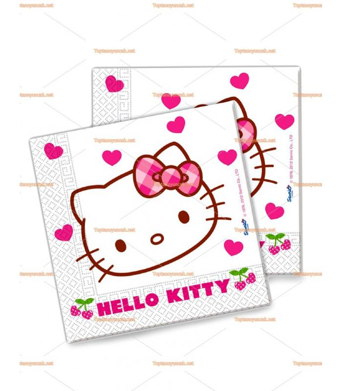 Hello Kitty parti peçete toptan