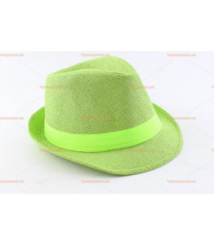 Toptan parti şapkaları yeşil renk yeşil kuşak