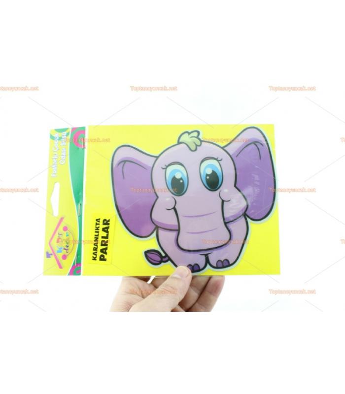 Toptan karanlıkta parlayan sticker TOY2600