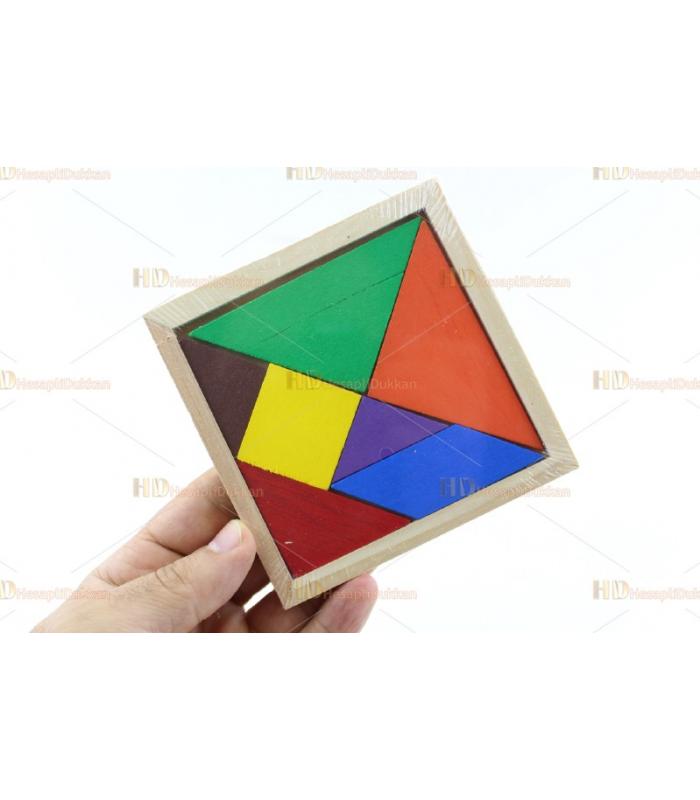 En ucuz promosyon oyuncak ahşap tangram