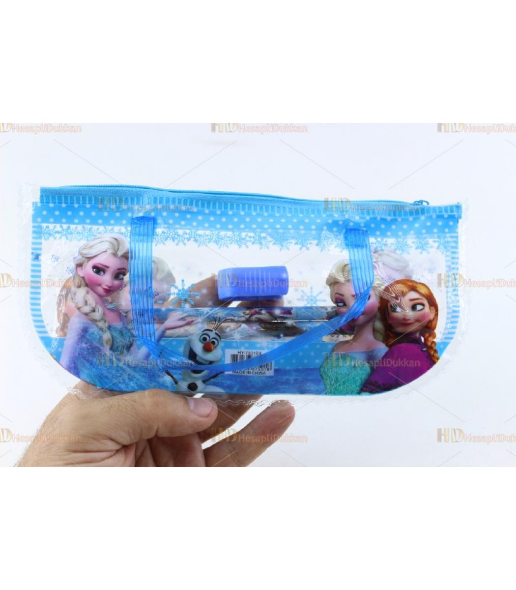 promosyon frozen kalemlik silgi kalem kalemtras