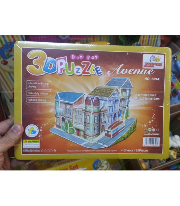 Toptan 3D puzzle tarihi cadde