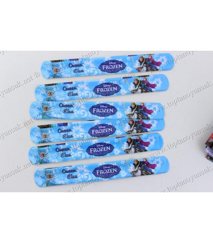 Promosyon oyuncak slap bracelet bilezik frozen