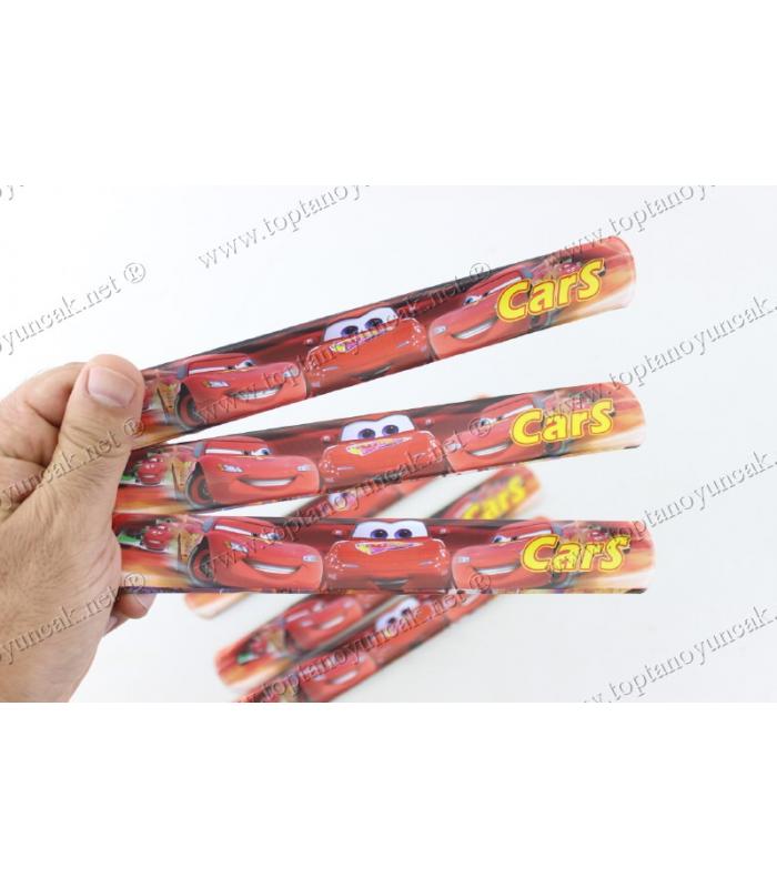 Promosyon oyuncak slap bracelet bilezik cars arabalar