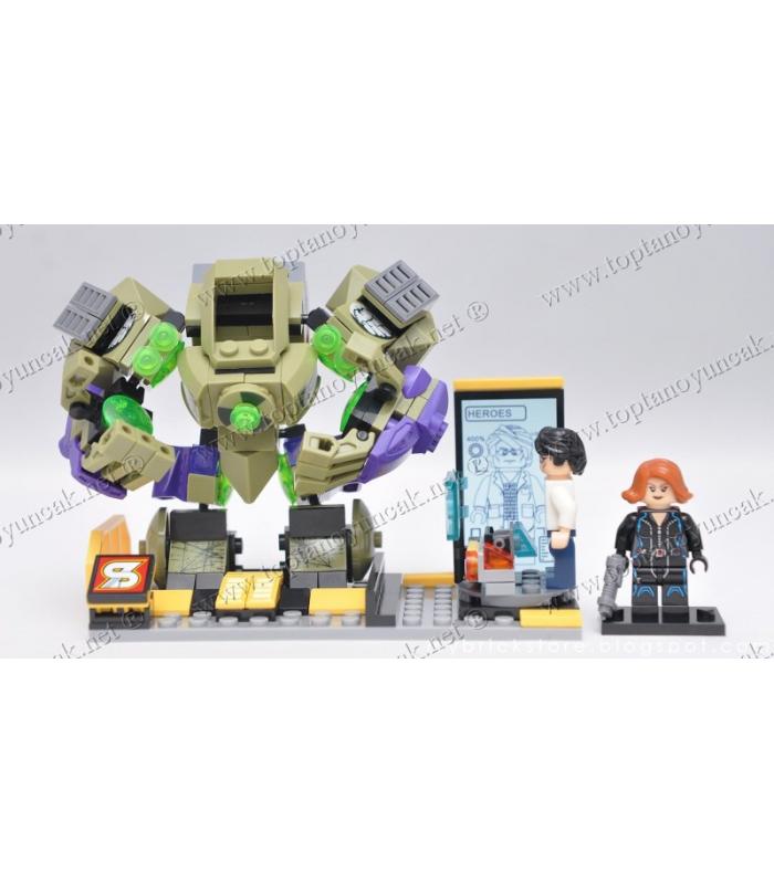 Promosyon oyuncak lego 234 parça hulk robot eğitici oyuncak