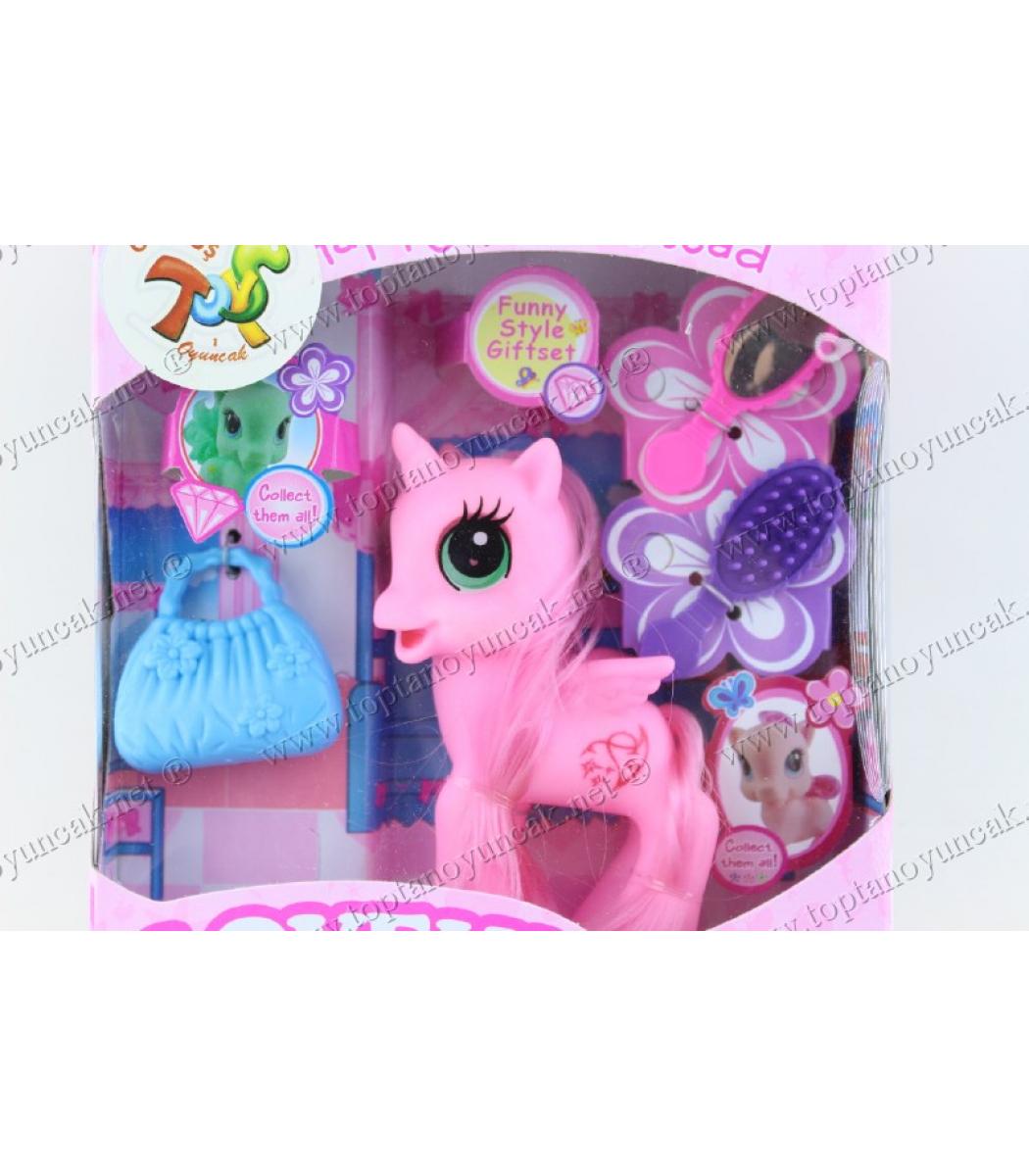 Promosyon Oyuncak At Plastik Pony Renkli Ucuz Fiyat