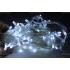 Yılbaşı ışıkları beyaz 100 led 10 metre şeffaf kablo fonksiyonel