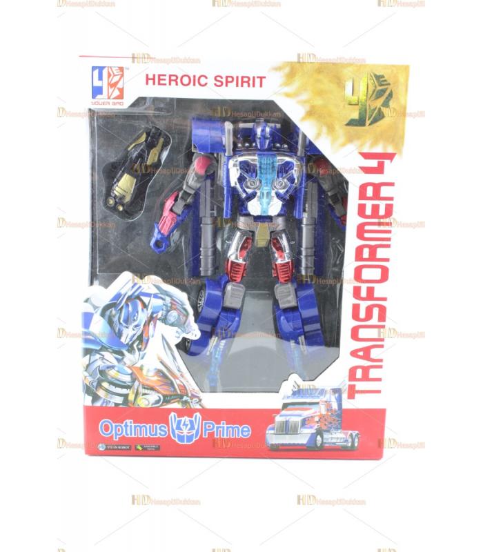 Büyük boy transformers dönüşen kamyon robot optimus prime