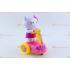 Toptan ışıklı oyuncak hello kitty scooter