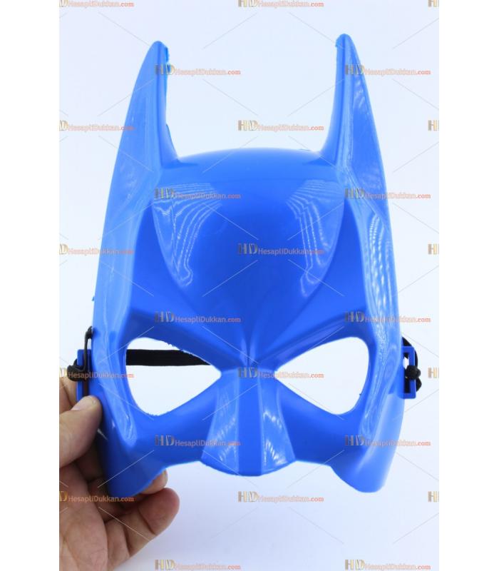 Toptan batman maske mavi