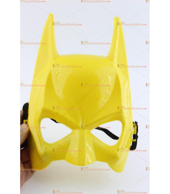 Toptan batman maske sarı