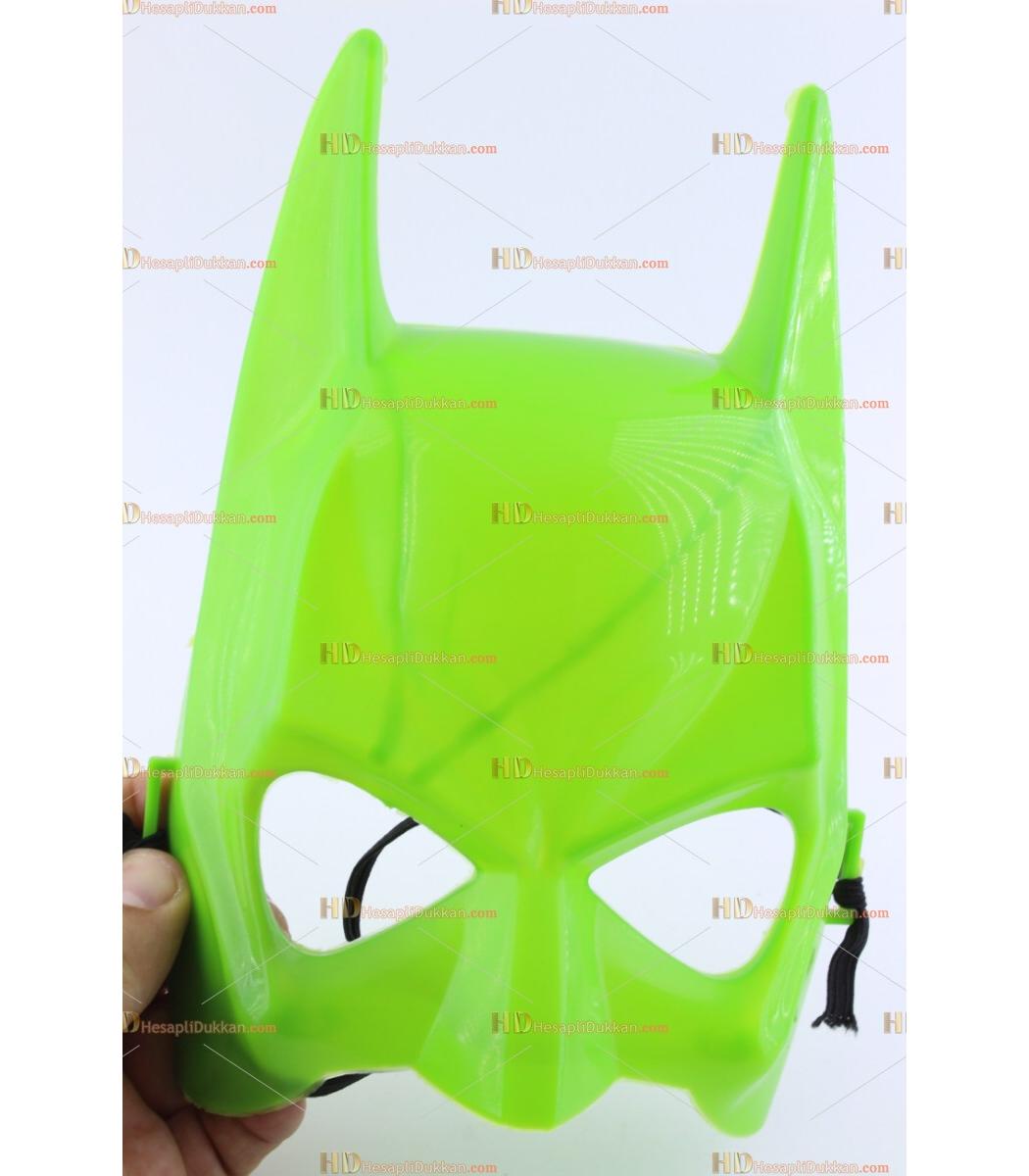 Toptan Batman Maske Yesil