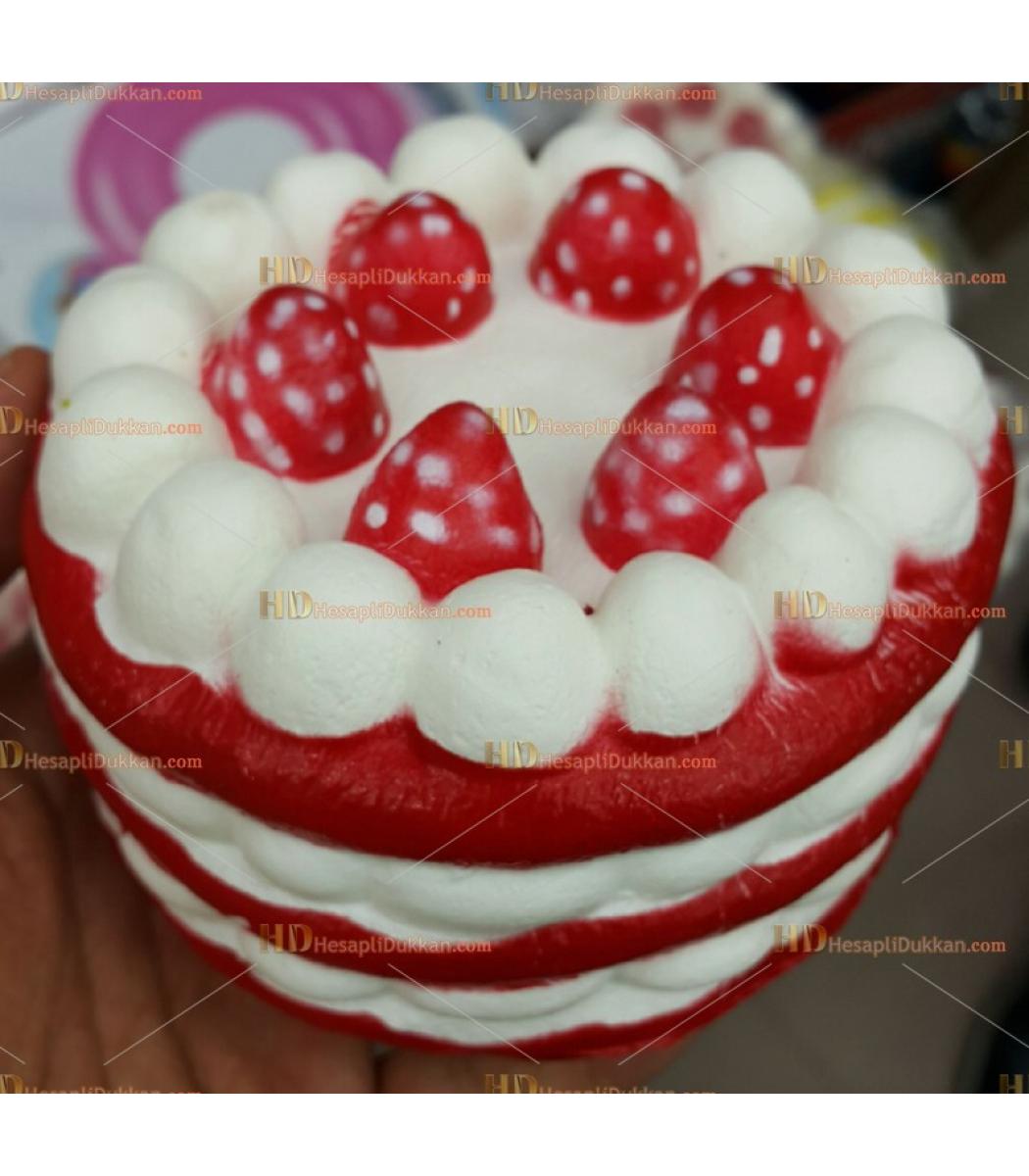 Toptan Buyuk Squishy Cilekli Pasta Fiyat Ucuz Satis Antalya