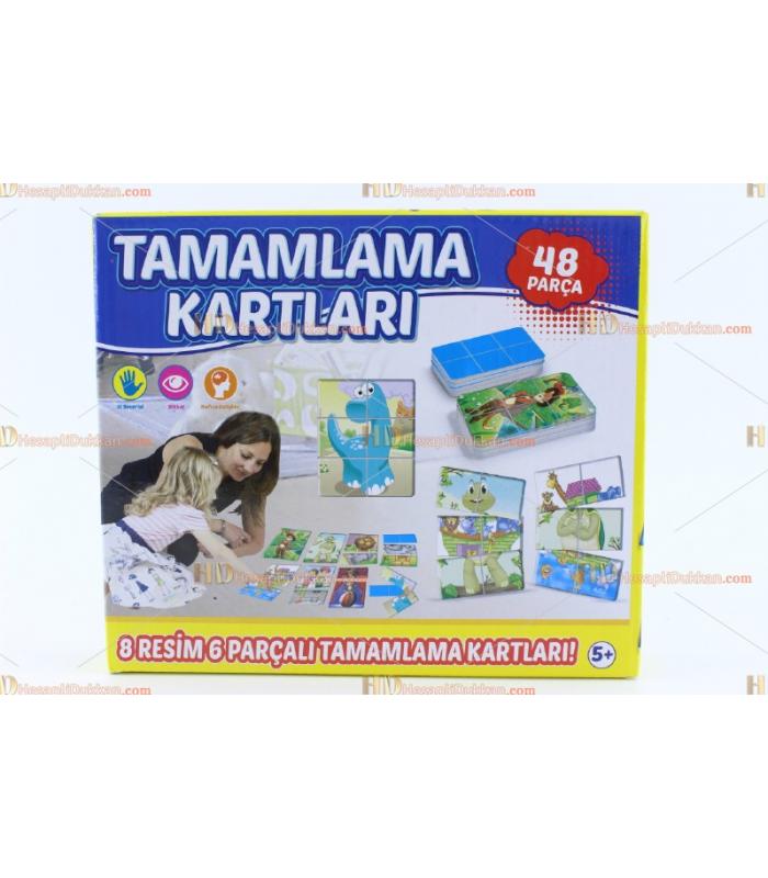 Toptan eğitici oyuncak tamamlama kartları