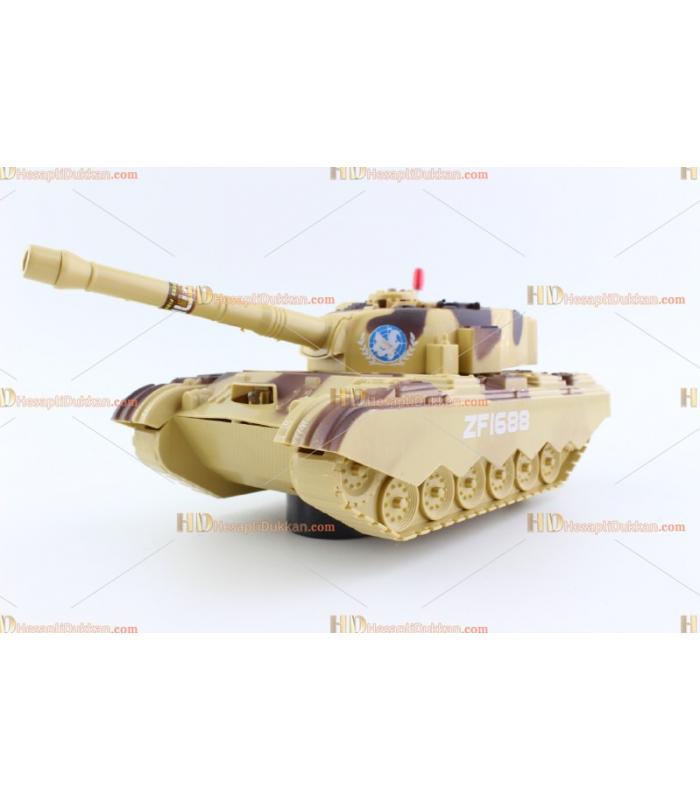 Toptan ışıklı oyuncak tank TOY6735