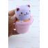 Toptan squishy fincandaki kedi