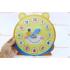 Ahşap eğitici oyuncak saat puzzle TOY6872