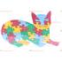 Toptan parçalı ahşap yapboz puzzle kedi