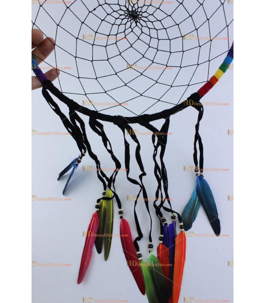Toptan Hediyelik Esya Dus Kapani Dream Catcher Buyuk