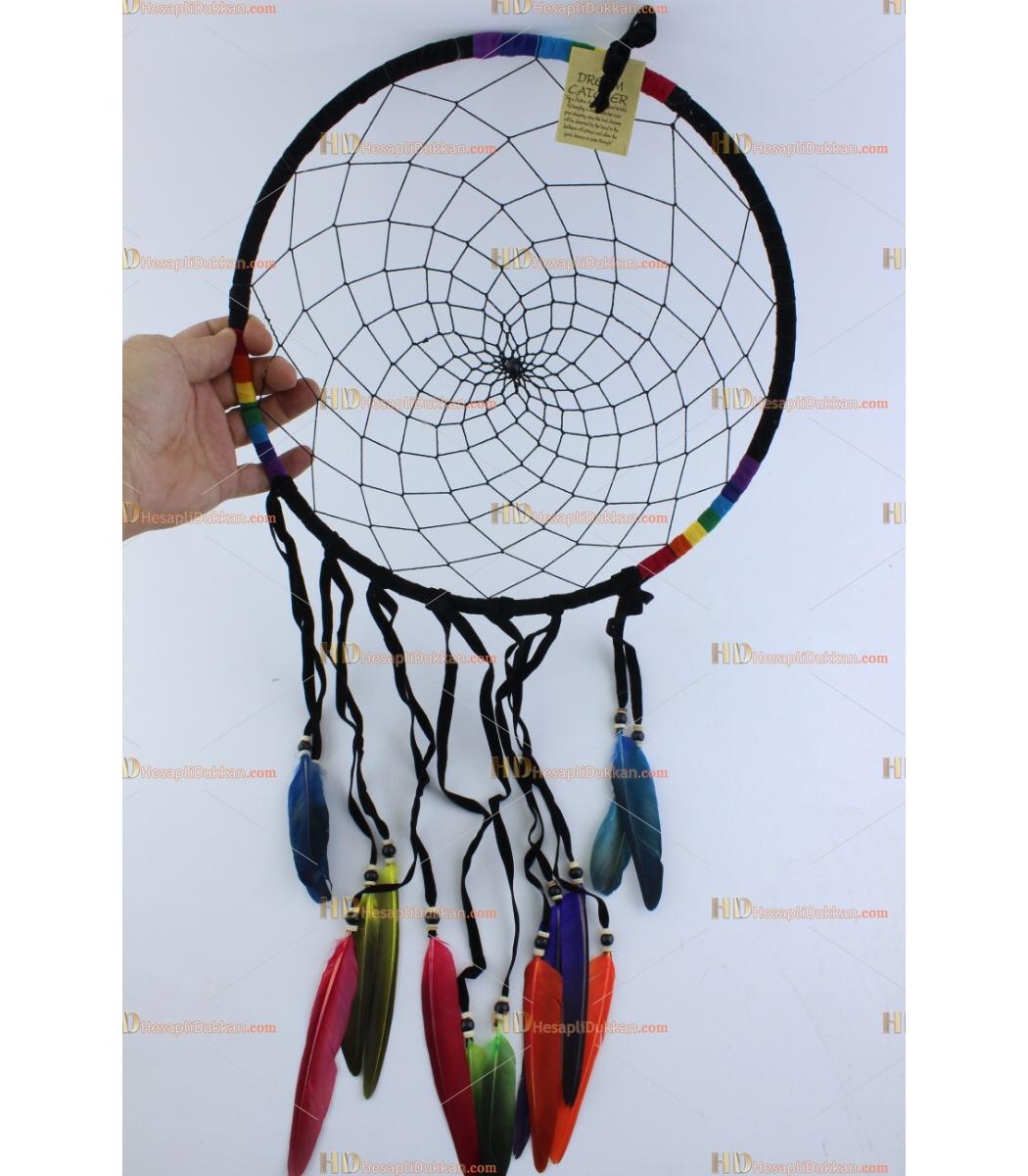 Toptan Hediyelik Esya Dus Kapani Dream Catcher Buyuk