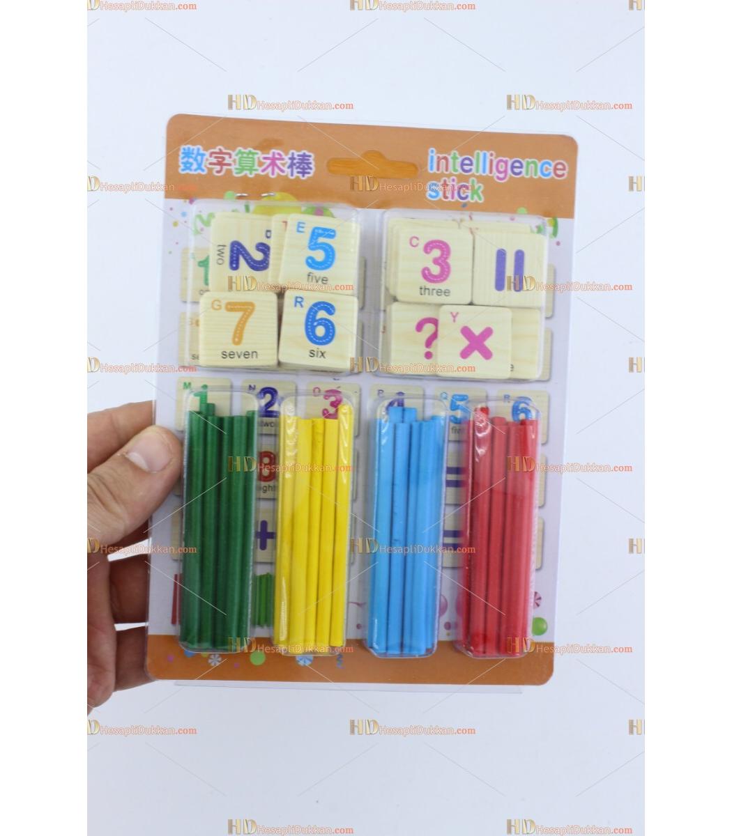 Toptan Ahsap Egitici Oyuncak Matematik Cubuklar Ve Sayilar