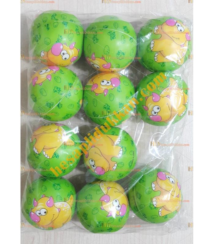 Toptan squishy sukuşi top yeşil dino