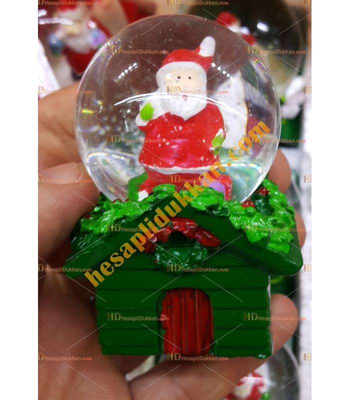 Toptan yılbaşı kar küresi en ucuz noel baba ev