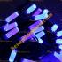 Yılbaşı Işığı Eklenebilir Siyah Kablo 10 Metre 100 Buz Led Mavi Işık