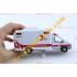 Toptan promosyon oyuncak Sesli kapıları açılan ambulans