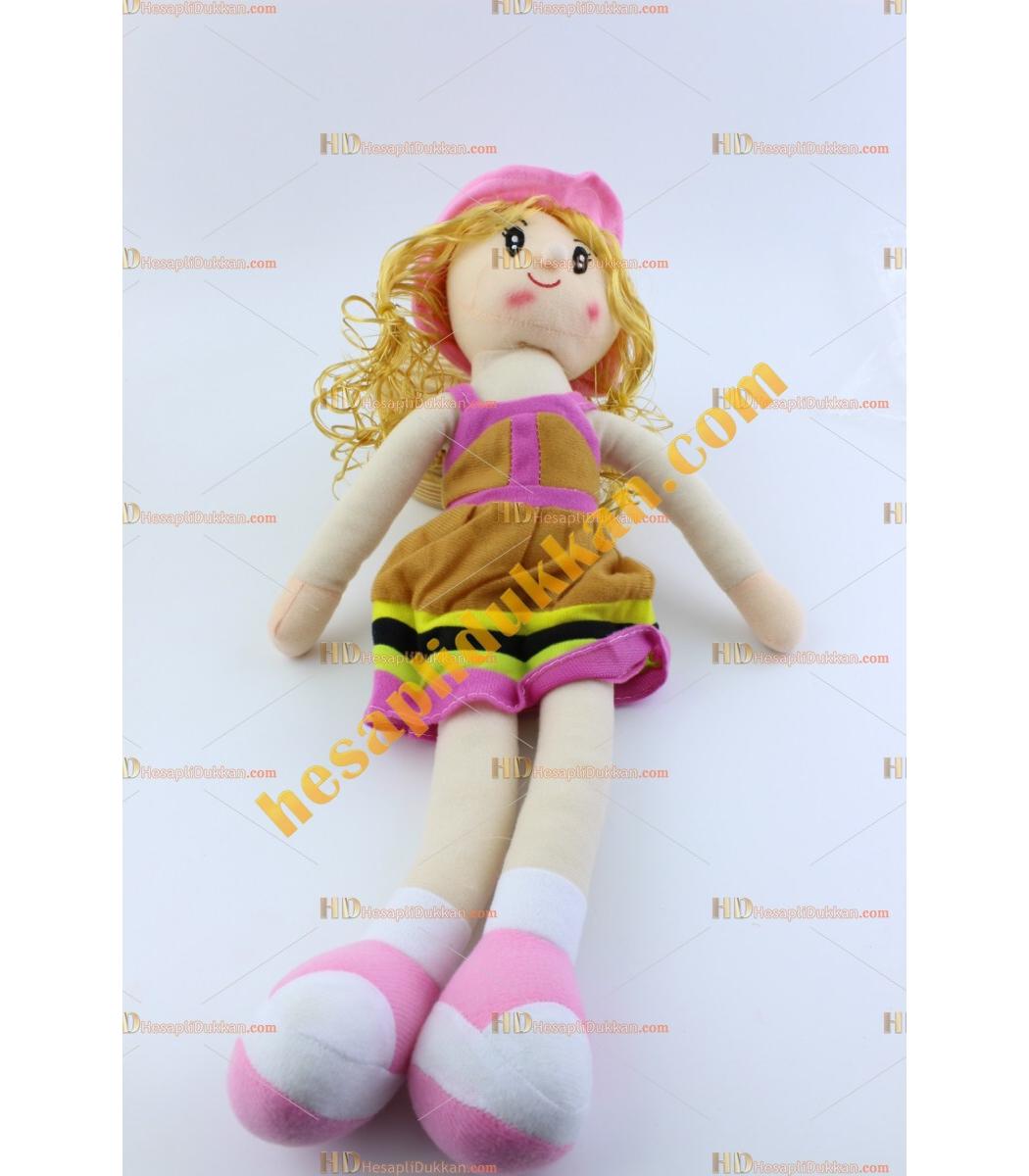 buyuk boy sesli pelus bez bebek 46 cm