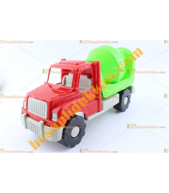 Toptan ucuz oyuncak beton kamyonu plastik