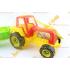 Toptan ucuz oyuncak sesli traktör plastik promosyon