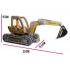 Toptan 3d puzzle excavator kepçe 32 parça