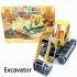 Toptan 3d puzzle excavator kepçe 32 parça