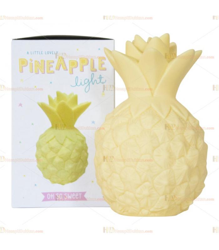 Toptan şirin ananas gece lambası sarı