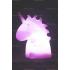 Toptan şirin unicorn ejderha gece lambası pembe