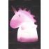 Toptan şirin unicorn ejderha gece lambası pembe