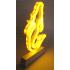 Mermaid Lamp Led Neon Deniz Kızı Lamba Sarı